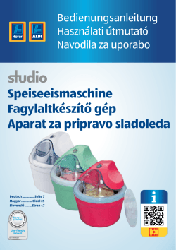 Speiseeismaschine Fagylaltkészítő gép Aparat za pripravo sladoleda