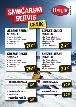 prikaz cenika - Hervis Wintercheck