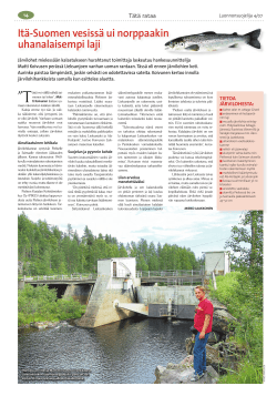 sivut 14-24 - Suomen luonnonsuojeluliitto