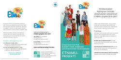 ETNIMU- projekti - Suomen muistiasiantuntijat ry