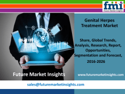 Genital Herpes Treatment Market