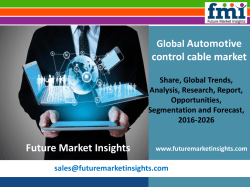 Automotive control cable market