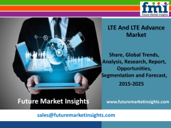 LTE And LTE Advance Market