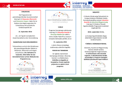 Vabilo_Program EC DAY 2016 - SI Interreg VA Slovenija