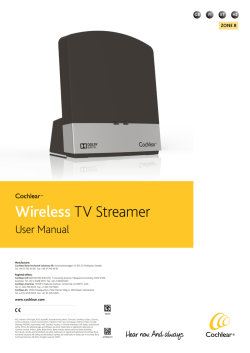 Wireless TV Streamer