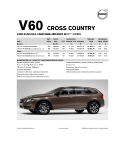 V60 Cross Country AWD Business