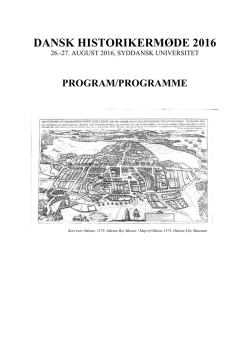 Program - Syddansk Universitet