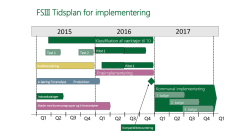 FSIII Tidsplan for implementering
