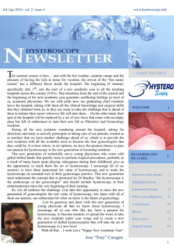 Hysteroscopy Newsletter Vol2 Issue 4 English