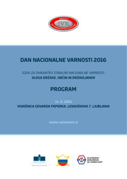 dan nacionalne varnosti 2016 program