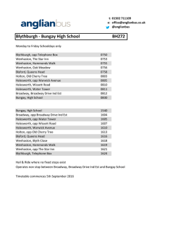 Blythburgh - Bungay High School BH272