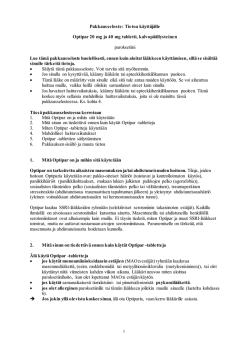 Optipar 20, 40 mg tabletti PL 2015-03-27