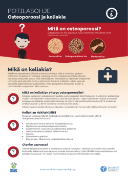 potilasohje - International Osteoporosis Foundation