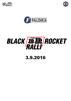 30. Black Rocket Ralli - Kiti
