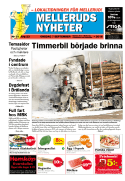 st - Melleruds Nyheter