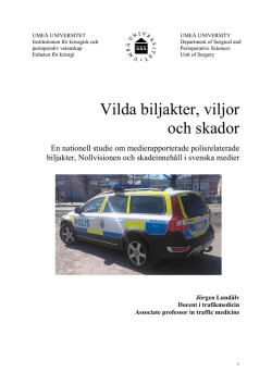 Av rapporten - Umeå universitet