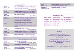 Kalendarium höst -16 pdf - KRISTOFFERUSKYRKAN i Järna