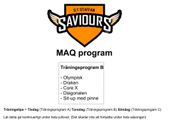 MAQ program - IdrottOnline