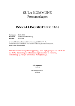 PDF, 3 MB - Sula kommune