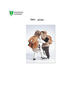 TPO- plan. - Drangedal kommune