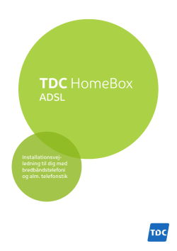 TDC HomeBox - SEAS-NVE
