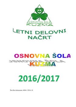 LDN 2016/2017 - OŠ Kuzma