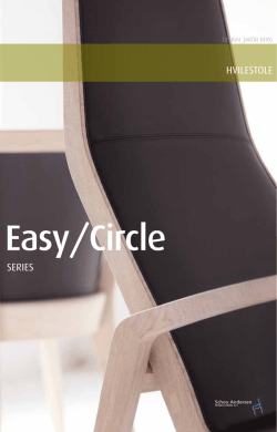 Easy/Cirkel - Schou Andersen Møbelfabrik