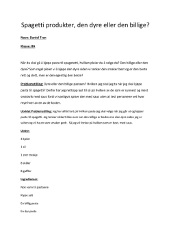 Pastasmak - dyr eller billig filetype pdf