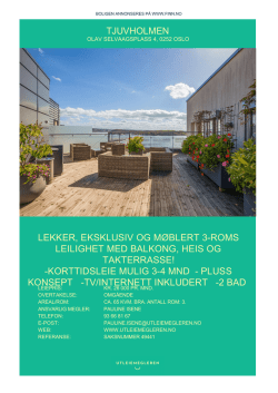 Last ned prospektet for boligen her