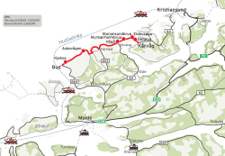 Kart - Nasjonale turistveger