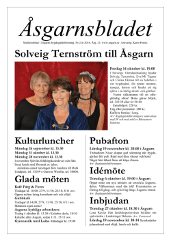Åsgarnsbladet 2016-2