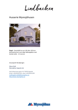 Information om hustyper - Uppsala