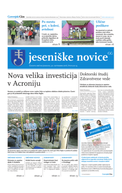 Jeseniške novice, št. 14