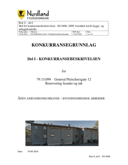 NS 8406 Bok 0 del I Nordland fylkeskommune 2016-09-29