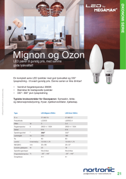Mignon og Ozon