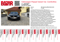Volkswagen Passat Variant Var. Comfortline TDI DPF