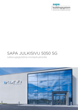 SAPA JULKISIVU 5050 SG