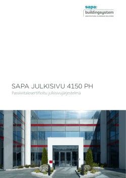 SAPA JULKISIVU 4150 PH