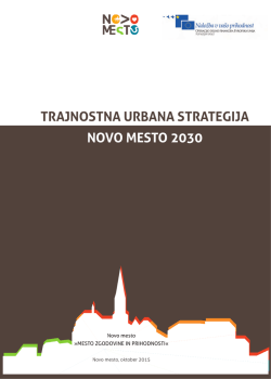 Trajnostna urbana strategija Novo mesto 2030