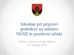 Občina Lukovica - Ministrstvo za javno upravo
