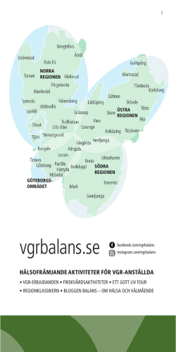 VGR-erbjudanden - Regionklassikern