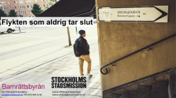 Stockholms stadsmission och Barnrättsbyrån