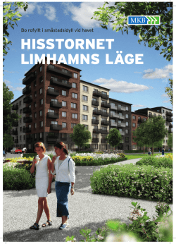 Broschyr om kvarteret Hisstornet (PDF