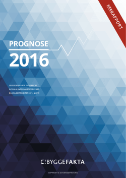 Prognose 2016
