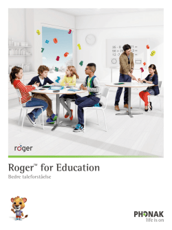 RogerTM for Education