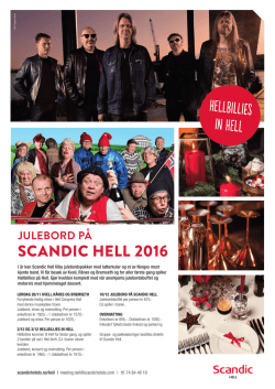 scandic hell 2016