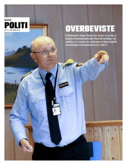 Norsk Politi 3 2016