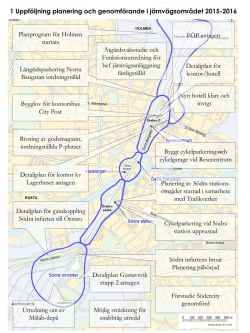 Utveckling av järnvägsområdet under 2016-2017