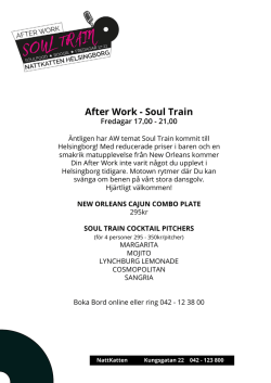 After Work - Soul Train