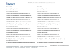 Nimi suomeksi Nimi ruotsiksi 2,3-dimetyyli-5